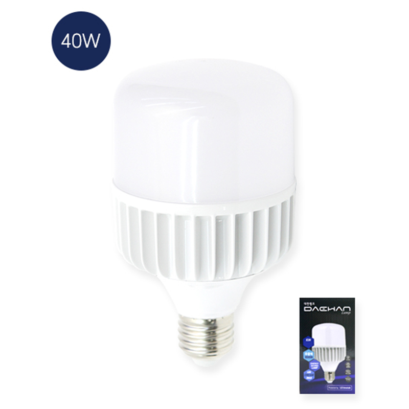 대한 LED 크림 벌브 램프 40W : 주식회사 대세