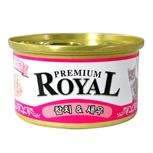 프리미엄 로얄캔 85g 기호성 인정 고양이간식캔 : 피앤에이컴퍼니