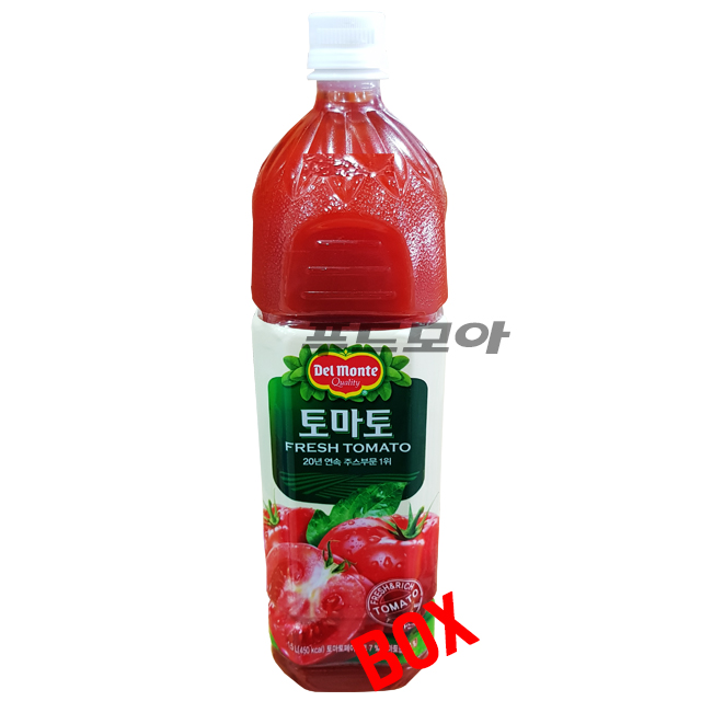 델몬트 토마토주스 1.5LX 6PET : 푸드모아