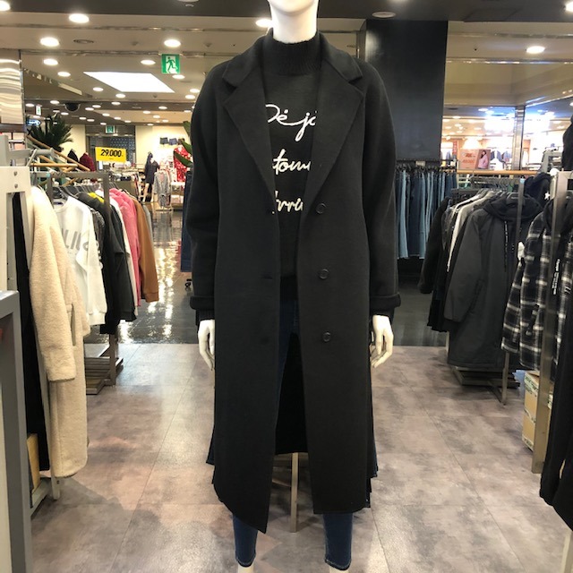클라이드N 여성 싱글 핸드메이드 코트 FJDCT951F : NC엑스코점 클라이드