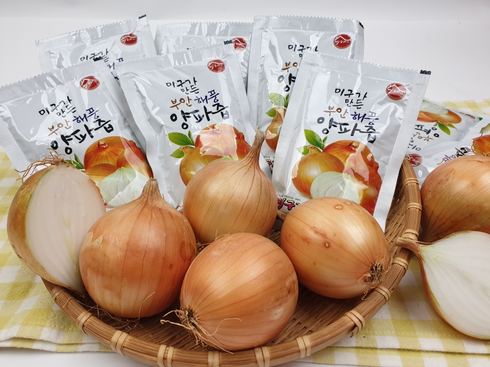 부안 해풍 양파즙 : 미구가