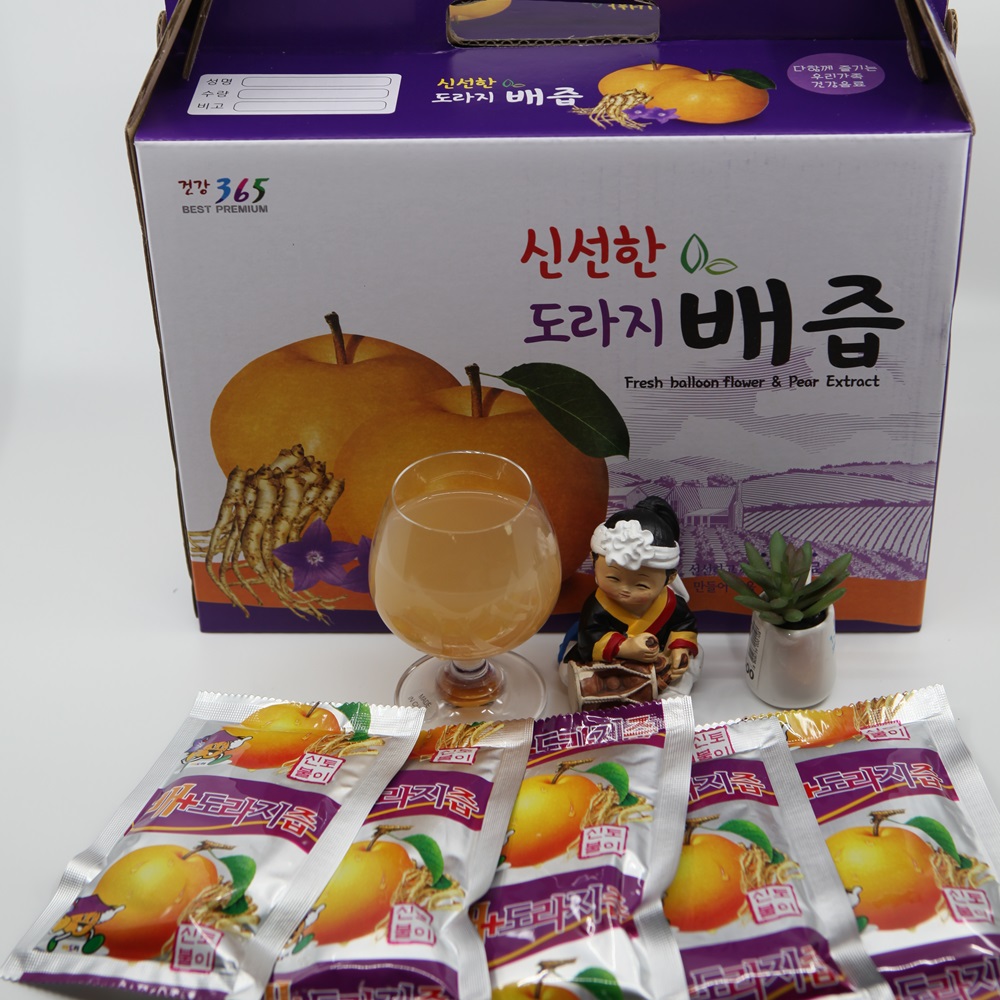 미구가 도라지배즙 1박스 50봉(120ml) : 미구가