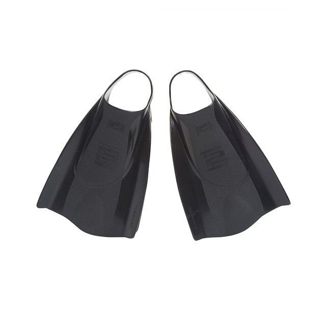 하이드로 테크 투 블랙 숏핀 수영 핀 오리발 Hydro Tech 2 Silicone Surf Swim Fin : 초이 몰