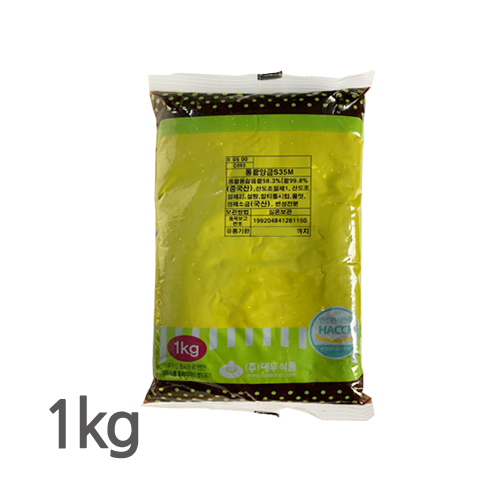 대두 통팥앙금S35M  1kg(저감미)  : 베이킹마을