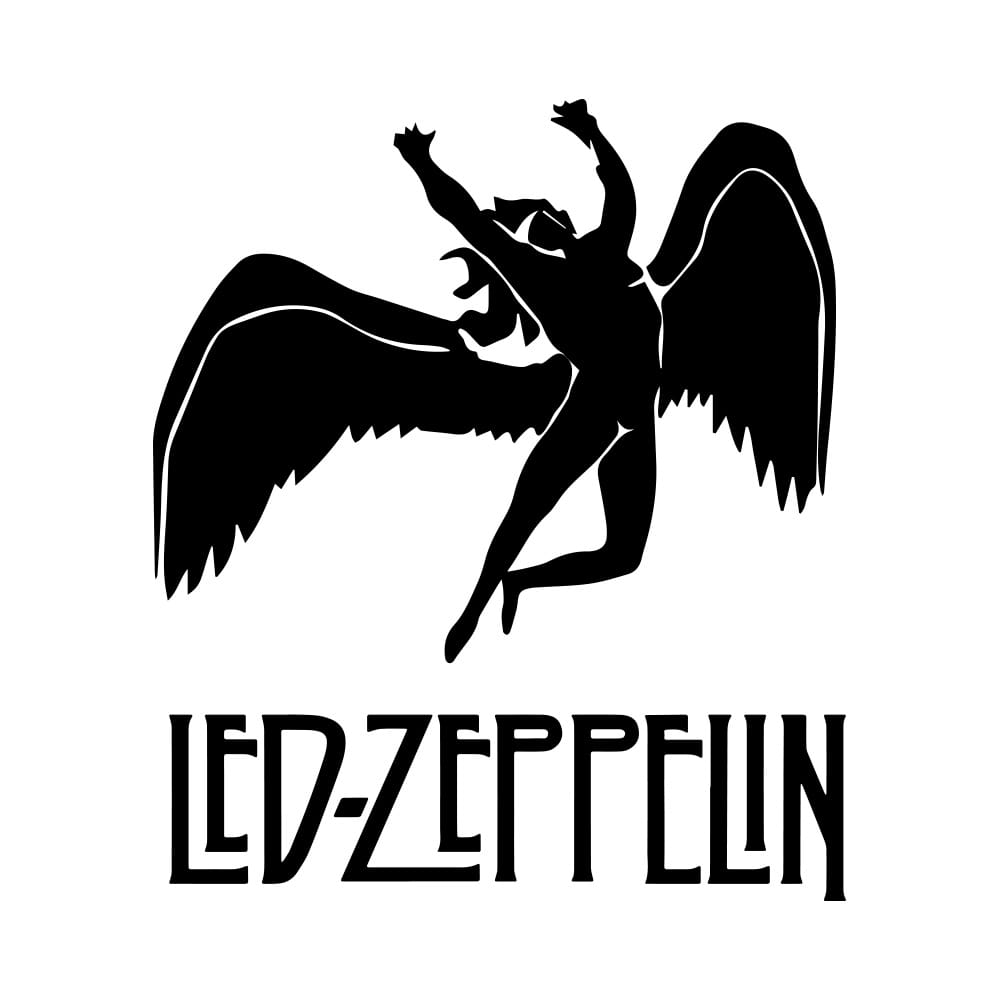 Led Zeppelin 레드제플린 스티커1 자동차 노트북 데칼 : 액자닷컴