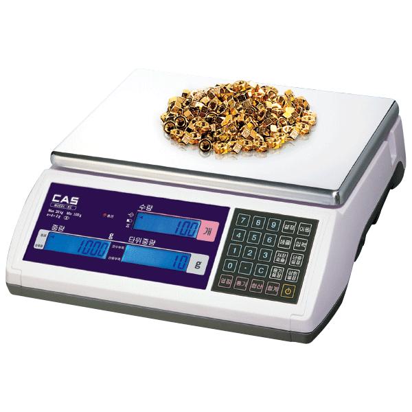 CAS 카스 전자저울 EC-15 15kg 1g 계수 수량 카운팅 갯수 디지털 : 저울전문몰