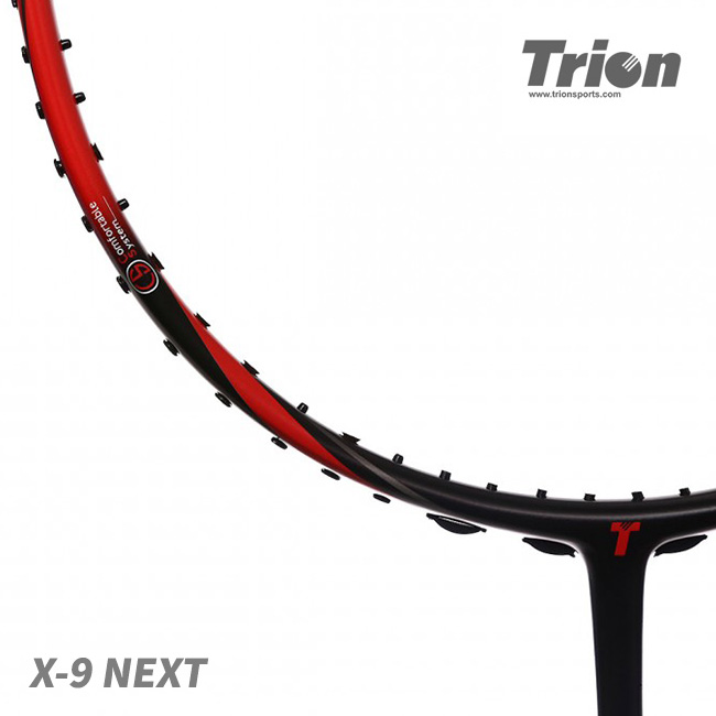 트라이온 1+1 라켓 X-9 K-9 입문자 초보용 배드민턴 라켓 : 라켓코리아