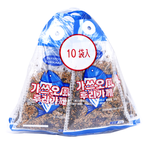 [이엔] 가쓰오 후리가케(50g×10개입) : 스타에프앤씨