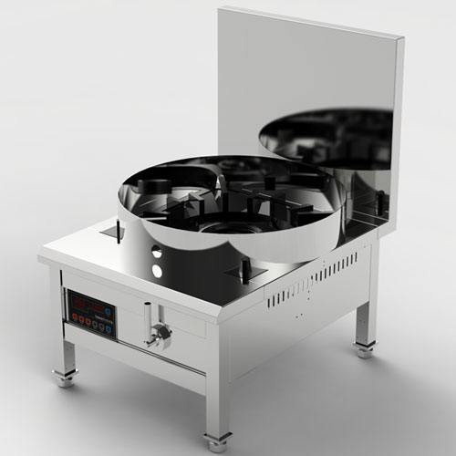경일주방 KLR-6701SM 시그마 스마트 업소용 낮은렌지 가스 레인지 디지털 600x750x400mm 식당 급식 관공서 : 쉐프의연장