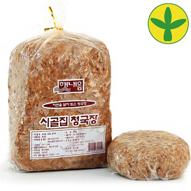 해내음 시골집 청국장 2kg : 새마을식자재유통