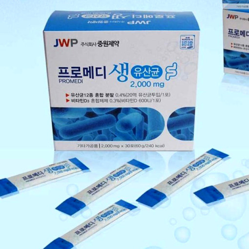 [중원제약] 장 건강을 위한 프로메디 생 유산균 2000mg 어린이,남녀성인 : 더블유팡
