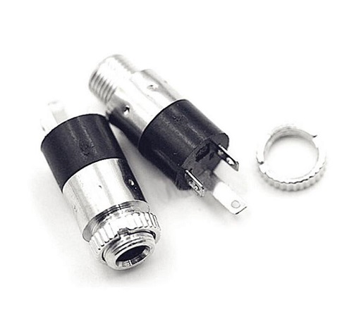 PJ-392 오디오스테레오잭 3.5mm 판넬용 : 메카전자
