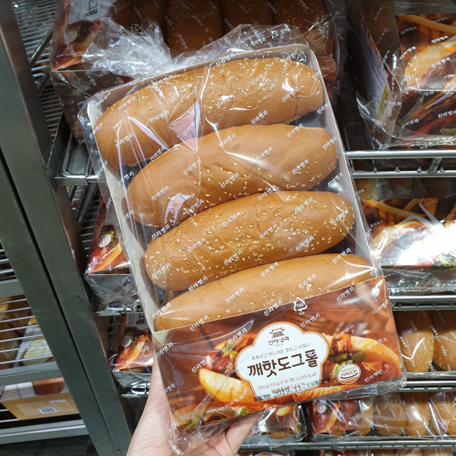 코스트코 신라명과 핫도그빵 53g x 15개 : 로씨네 슈퍼마트