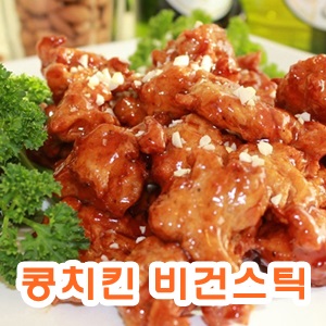 콩치킨 비건 스틱 1kg, 210gx2개 HACCP 콩고기 채식 사찰음식 건강식품 : 디앤온코리아