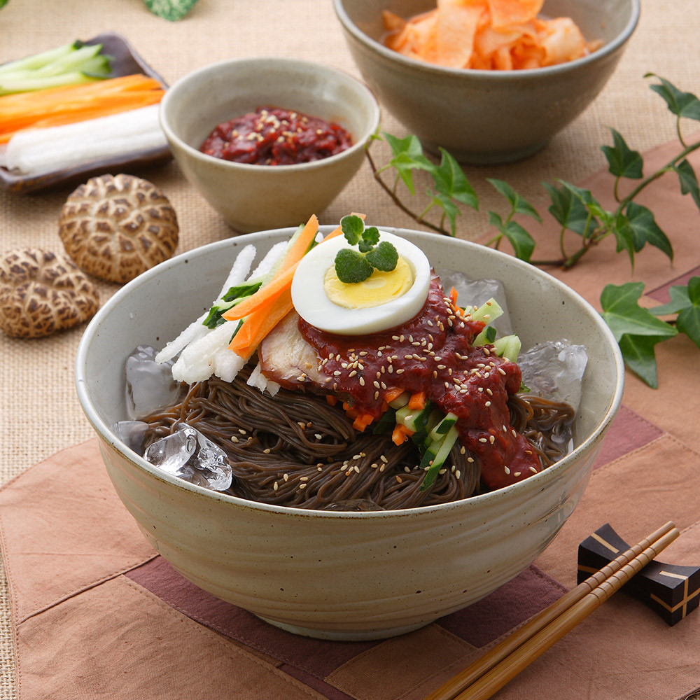 강원식품 냉면 10인분 함흥 칡 메밀 막국수 밀면등 면선택, 육수 양념장 자유로운 구성 : 우포누리 쇼핑몰
