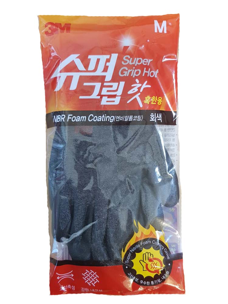 3M 슈퍼그립 핫 1켤례 : 장갑팜