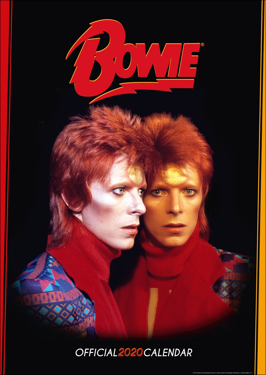 2020 공식 DAVID BOWIE 데이빗 보위 A3 달력 : 매드몽키