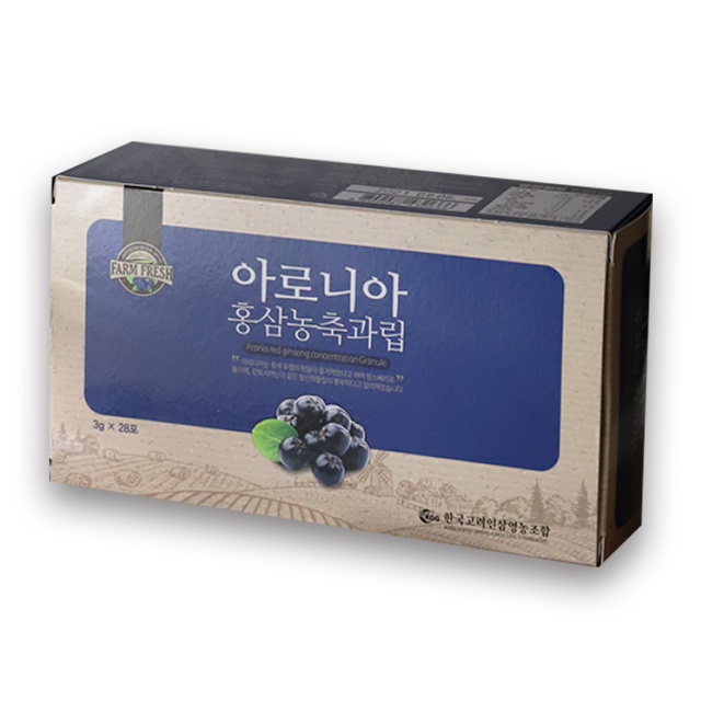 아로니아홍삼농축과립28포 : 고려인삼영농조합법인