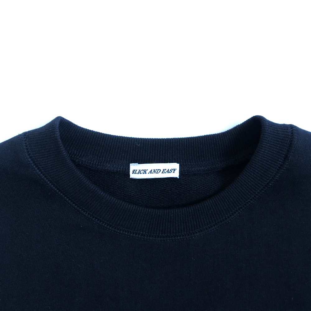 [슬릭앤이지][slickandeasy] 통키스웻셔츠 블랙 : wyndshop