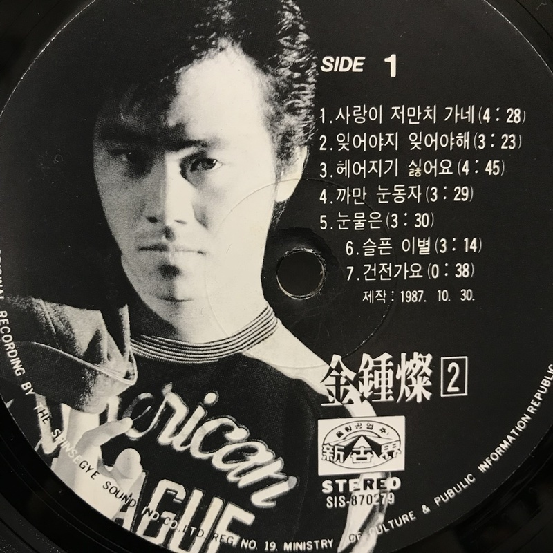 김종찬 LP : 옛생각 갤러리