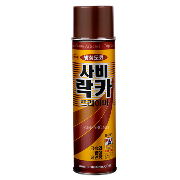 락카 스프레이 페인트 (1박스) 은색 420ml x 40개 : 제임스본드