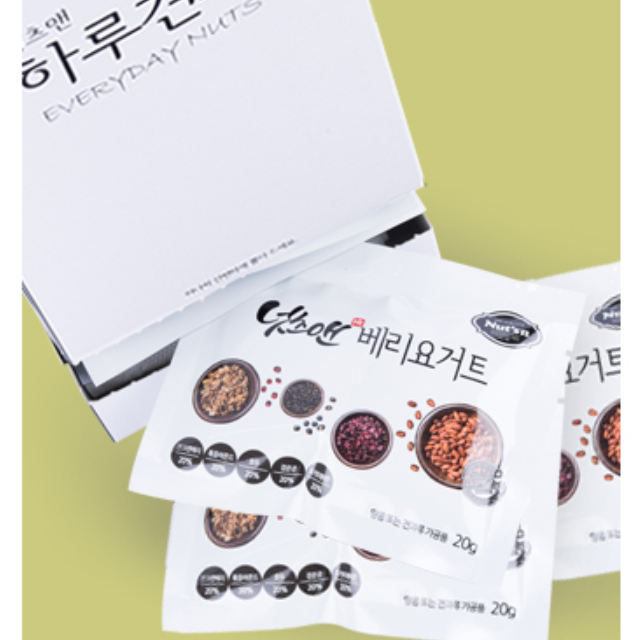 직장간식 몸에좋은 넛츠앤 맛있는 일일 하루 원데이 믹스 요거트 견과류 : 웨이모어 스토어