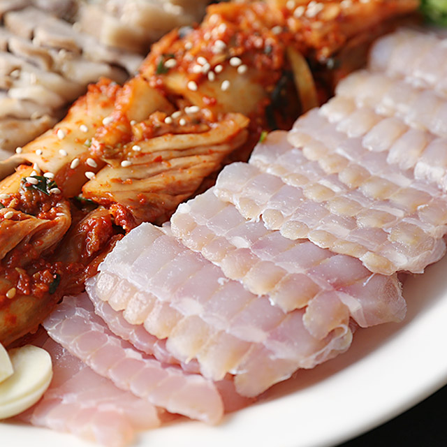 산지직송 목포 홍어 회 500g 1kg 국산 삼합용 숙성 선택 가능 : 맛꾼푸드