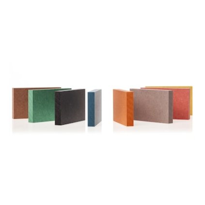 컬러 MDF 에코보드 5Tx1220x2440mm E0등급 칼라 대형 목재 엠디에프 친환경 : 바나나목재