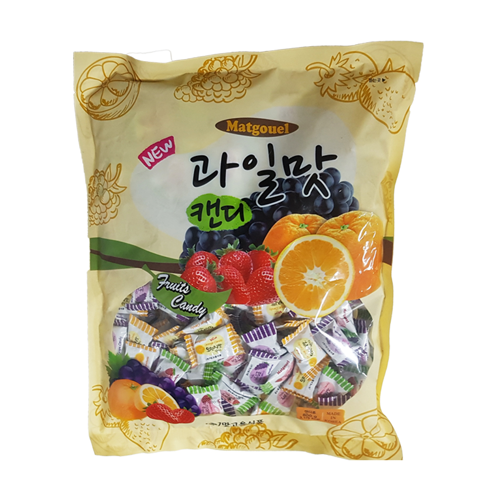 맛고을식품 new과일맛캔디800g : 경아식품