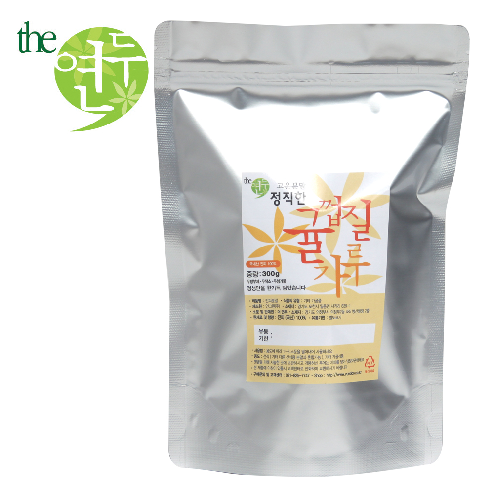 더연두 국산 진피가루 300g 귤피 귤껍질100% : 더 연두