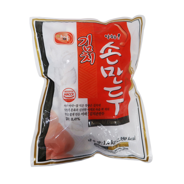 [아하식품] 아하 김치손만두 1.4kg : 마켓투고