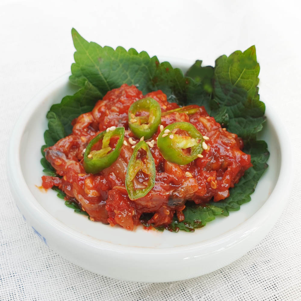 꼴뚜기젓갈 옛날맛 밥도둑 곰소젓갈 : 바다의향기
