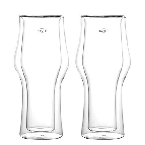 CASAMUUTTI 까사무띠 더블월 젤라또 맥주잔 500ml (2P) / 글라스 이중잔 : OPENJUBANG