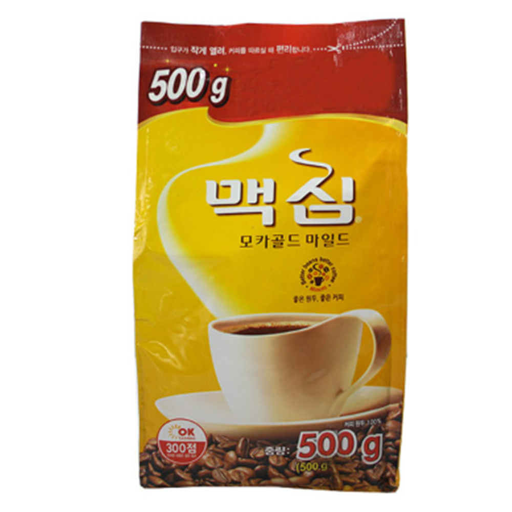동서식품 맥심 모카 골드 마일드 커피 500g : 노랑나비스토어