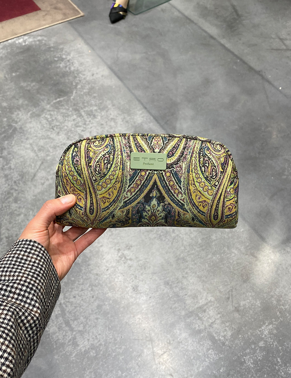 에트로 페이즐리 패턴 코스메틱 파우치 M / ETRO PAISLEY PATTERN VANITY POUCH MEDIUM [03618 0124 0023] : 프랑크뮤즈