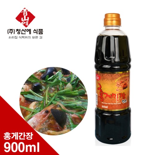 홍게맛장 간장 900ml : 청산에식품
