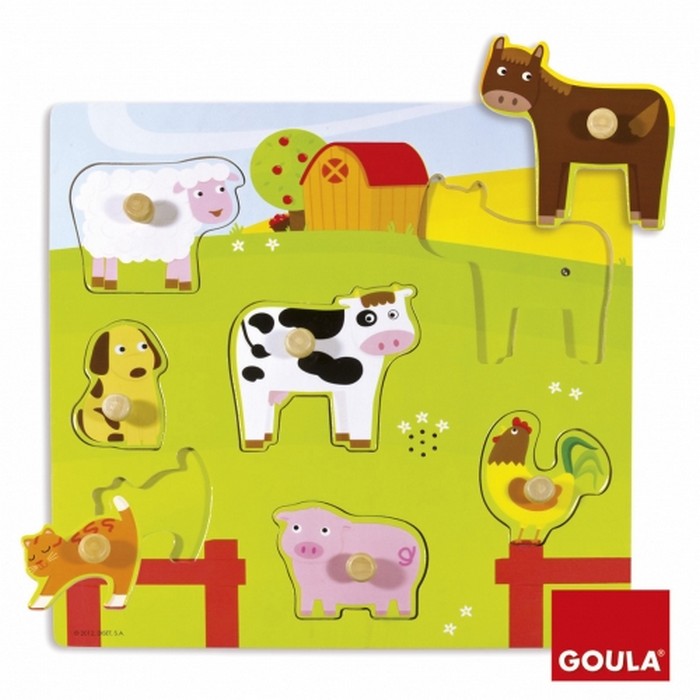 [서머힐] 농장동물사운드퍼즐 / GOULA : 아인몰