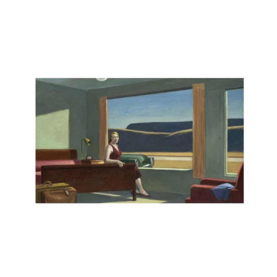 [아트르메] 에드워드호퍼 Western Motel, 1957 (액자포함) : 아트르메