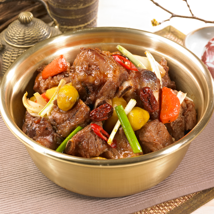 미니 돼지 찜갈비 580g (양념 찜갈비) : 장원축산