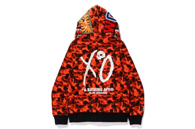 [베이프정품] 베이프X 엑스오 콜라보 샤크 풀집 후드  BAPE® XO CAMO SHARK FULL ZIP HOODIE : 재팬베이프스토어
