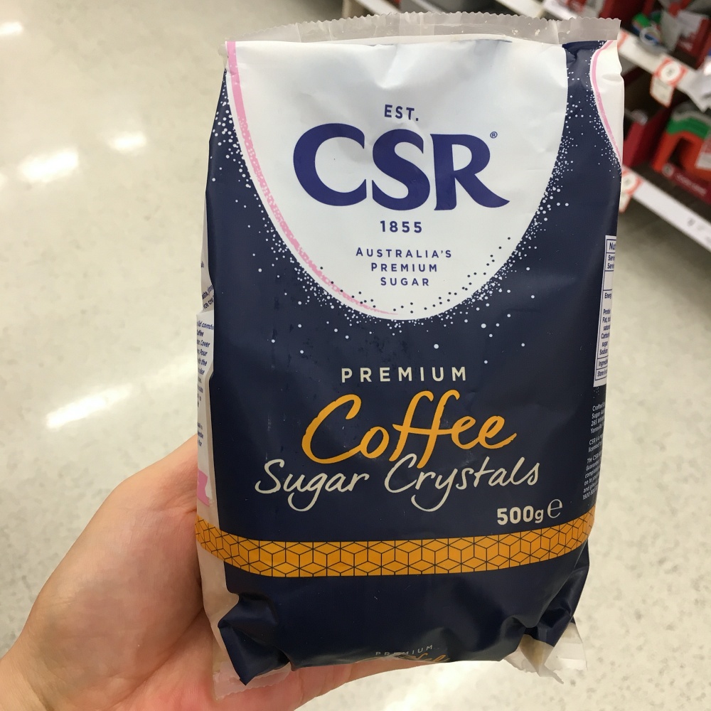 Csr Brown Sugar Coffee Crystals 커피 브라운 슈가 설탕 500gx2팩 : 오즈팡팡