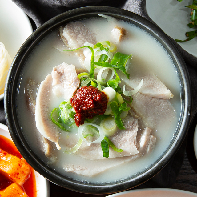 부산맛집 돼지국밥 550g 6인분 : 수영공원돼지국밥