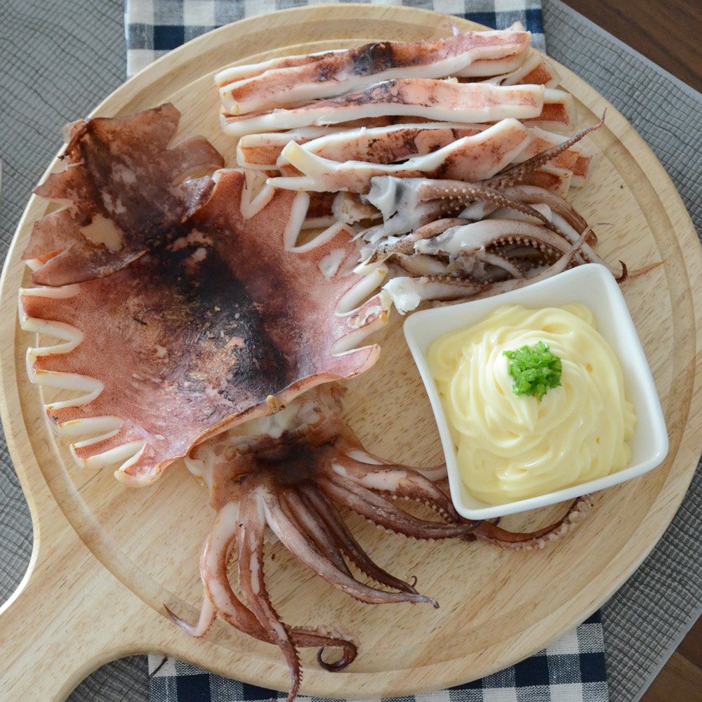 해맑은푸드 반건조 오징어 10미 : 해맑은푸드