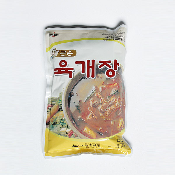 준훈식품 육개장 600g x 25봉 : 우복앤땡큐