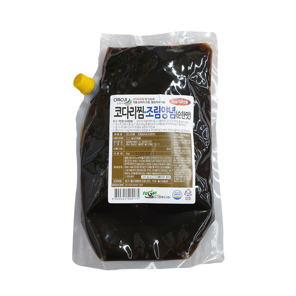 뉴그린푸드 코다리찜 조림양념 매운맛, 순한맛/ 2kg : 통큰식자재마트