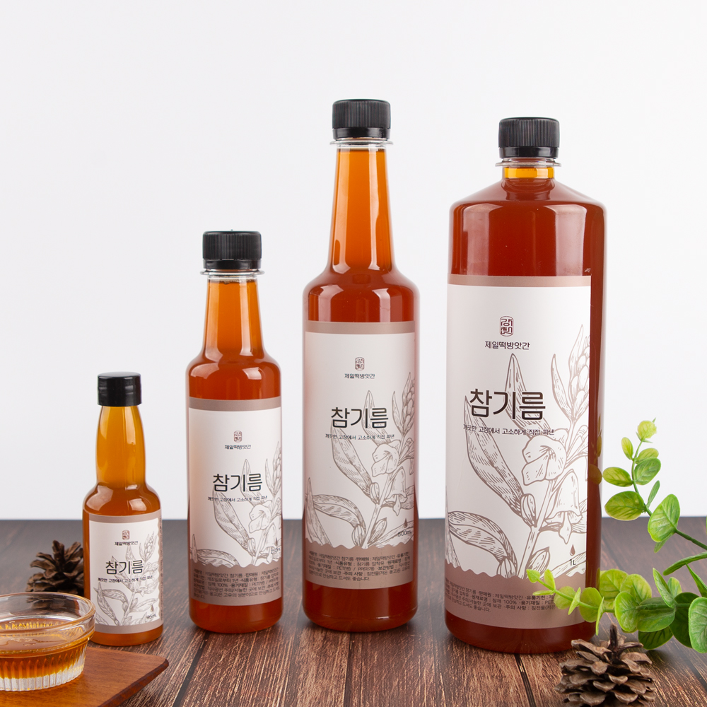 중국산 참기름 250mL : 제일떡방앗간