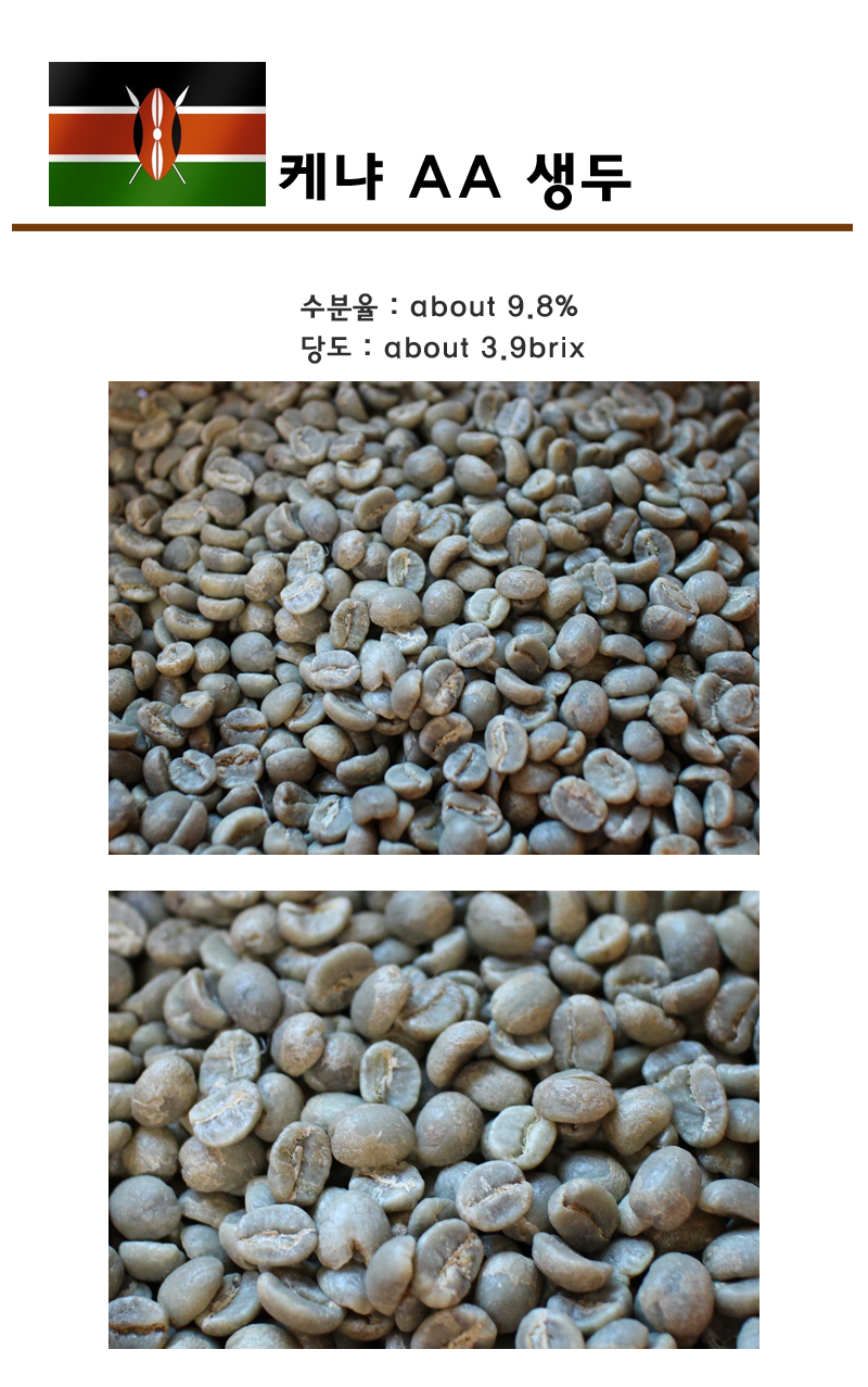금콩커피 원두커피 생두 케냐aa : 금콩커피