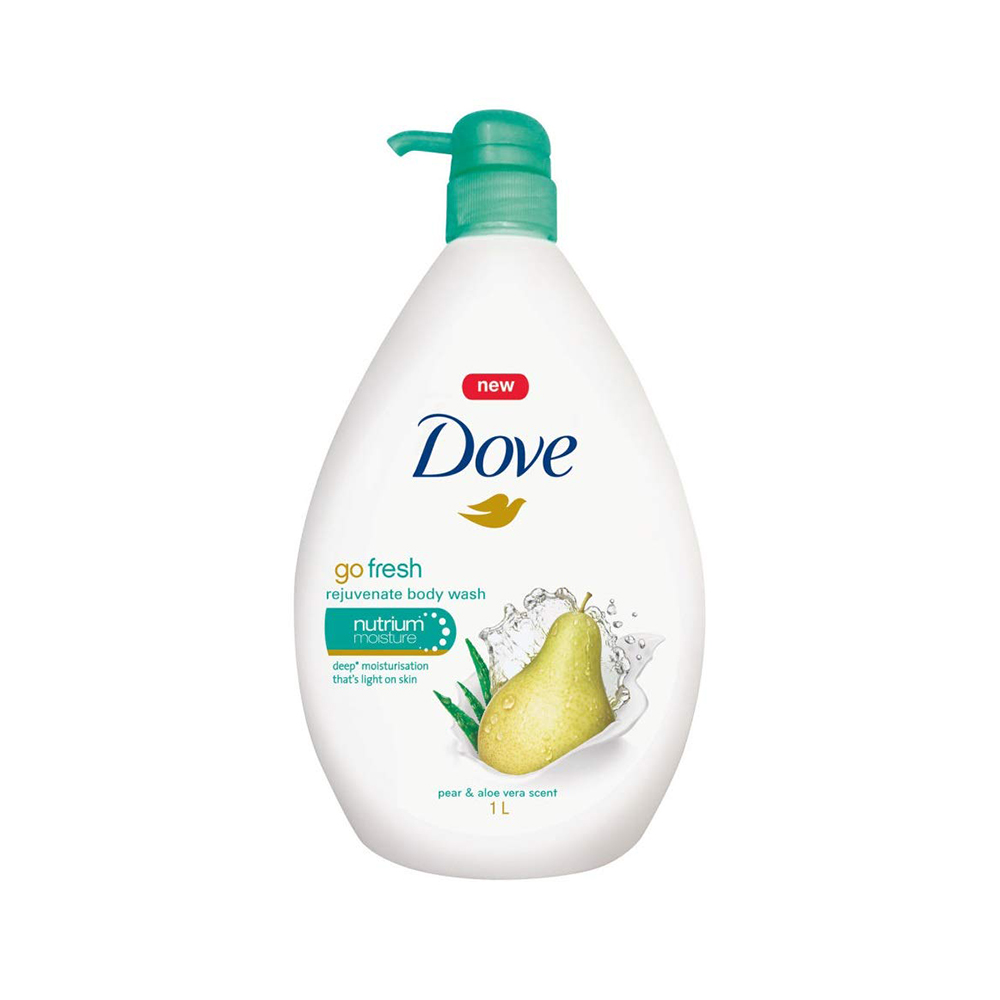 도브 고프레시 바디워시 페어 앤 알로에 베라 33.8oz(1L) : 퍼스트피스