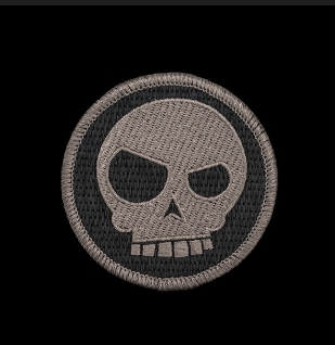 [테드기어]  민 T-SKULL 패치 / Mean T-Skull Patch/  아웃도어/캠핑차박/밀리터리패치/서바이벌/택티컬/특수부대/군경/전술 : 레제부산직영점