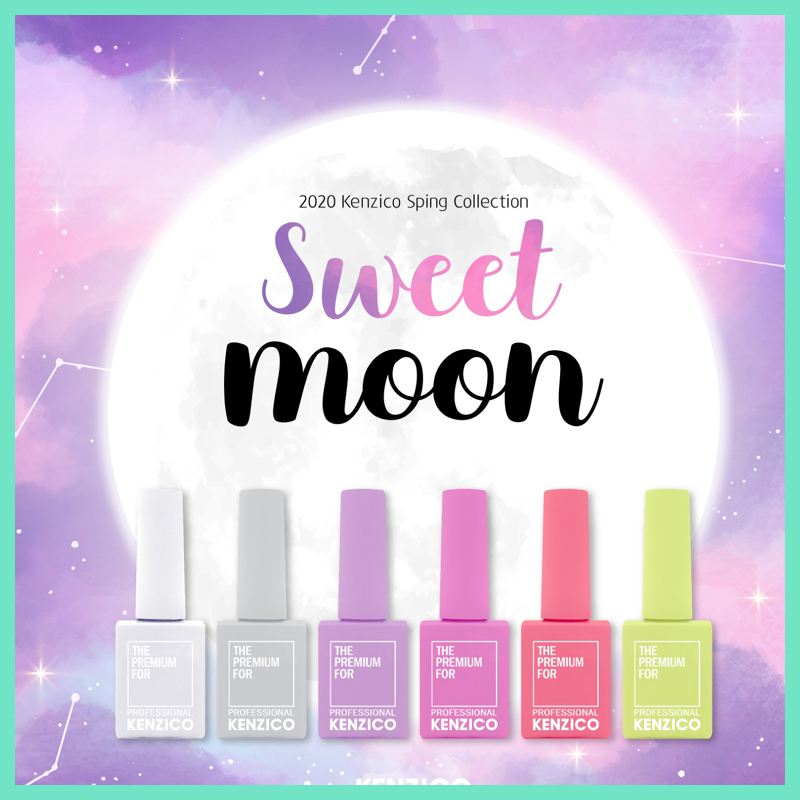 고네일] KENZICO/ 켄지코 스위트문젤 + 코튼캔디젤 세트 / Sweet Moon gel/ Cotton Candy gel/ 켄지코봄젤/봄네일/켄지코파스텔젤... 